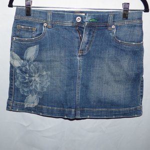Denim Mini Skirt